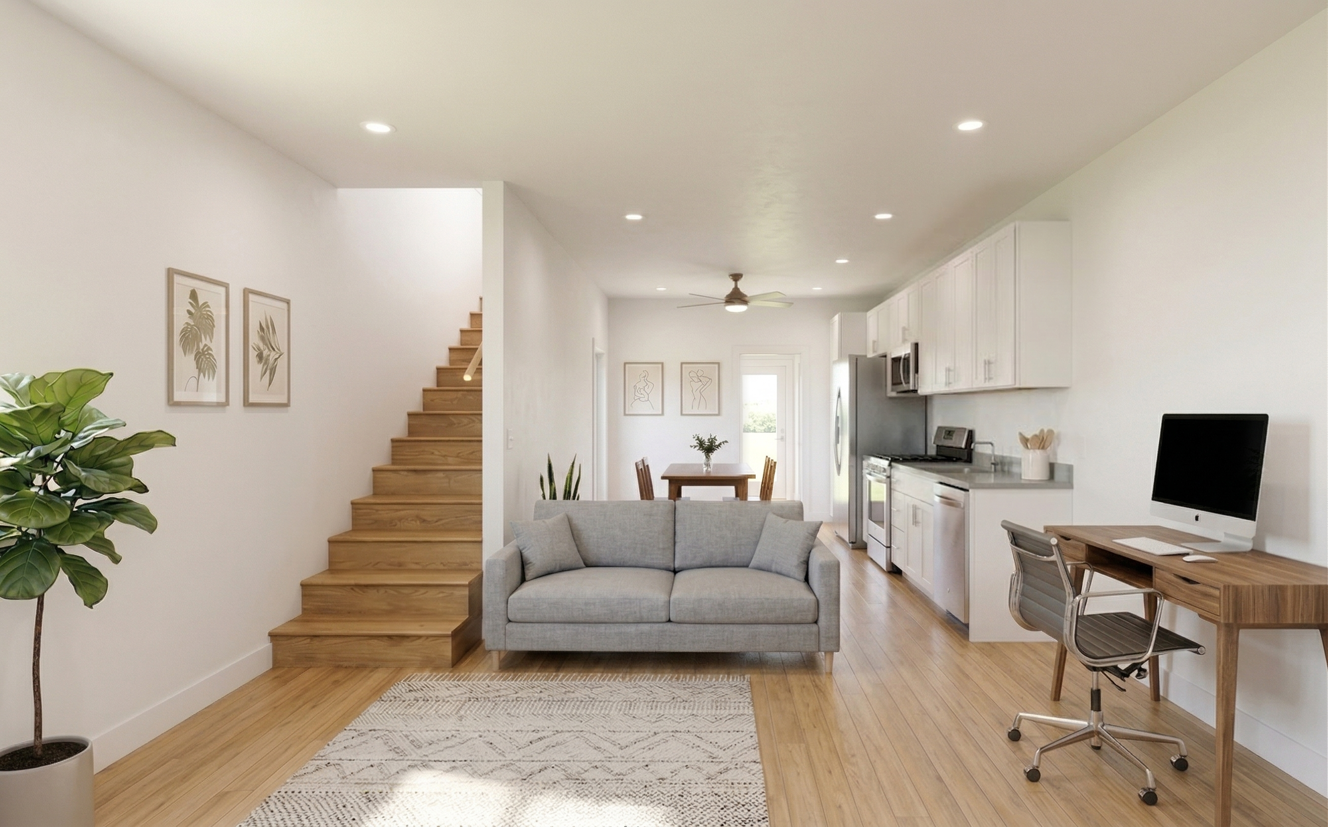 THE TANAGER interior view